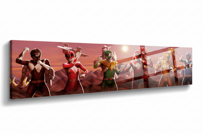 Unified Morphing Squad - Canvas Mockup with Reflections