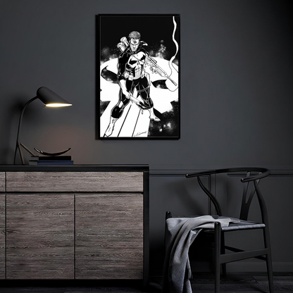 Vigilantes Code - Dark Room Mockup