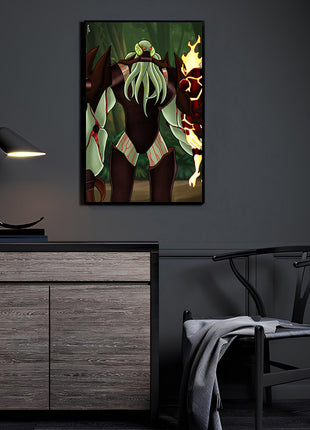 Vilgax Wall Art Acrylic Print, Premium Wall Art by Snapping Turtle Gallery