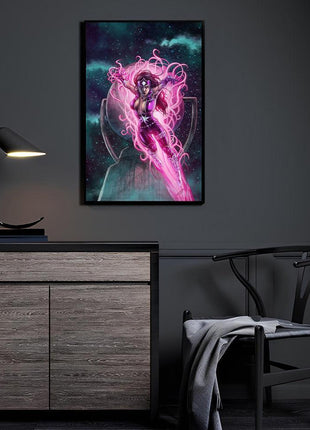 Fatality; Star Sapphire acrylic wall art by Geebo Vigonte