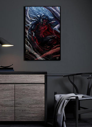 Wakandan Resolve — Black Panther Marvel wall art by Wizyakuza (Caesar)