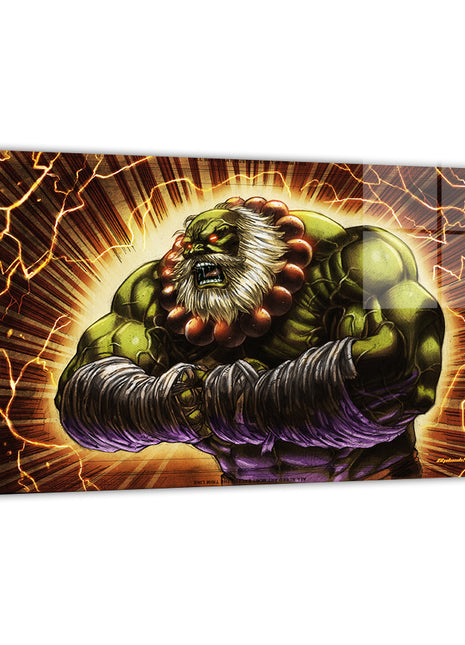 Worldbreaker Legacy Maestro Hulk wall art — Marvel square print by Ryan Pasibe, image 1.