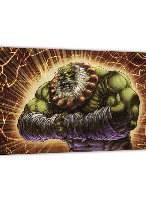 Worldbreaker Legacy Maestro Hulk wall art — Marvel square print by Ryan Pasibe, image 2.