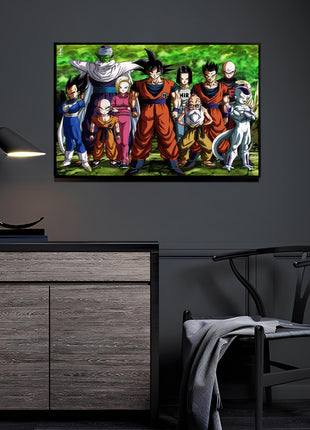Z Warrior Alliance print DBZ Group Portrait Wall Art STG