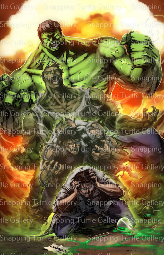 Hulk Transformation - Snapping Turtle Gallery