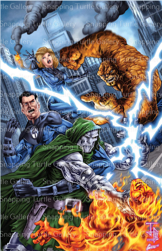 Doom Vs Fantastic Four - Snapping Turtle Gallery