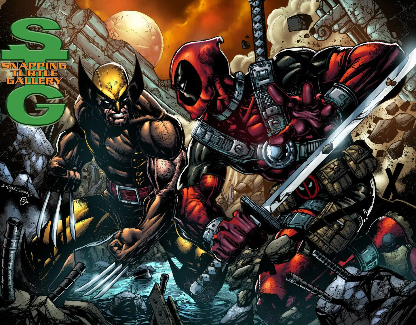 Wolverine Vs Deadpool - X-Men