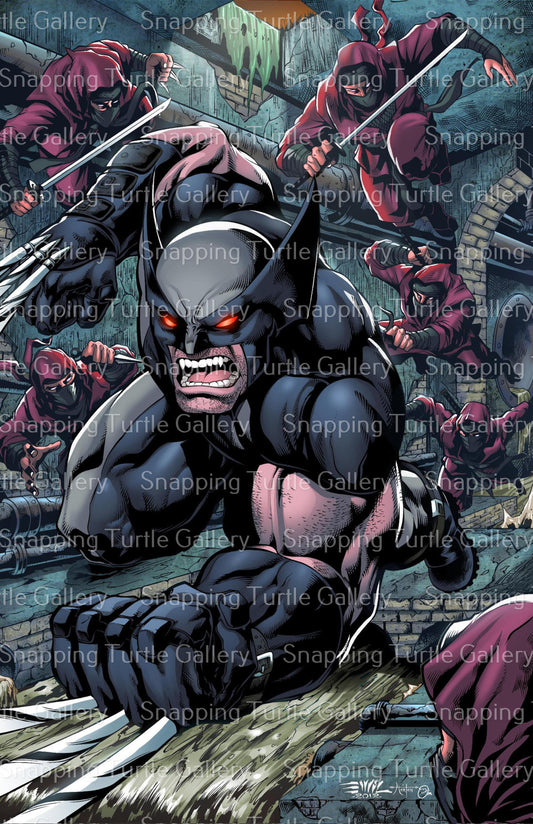 Wolverine of X-Force - X-Men - Snapping Turtle Gallery