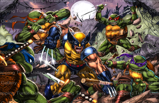 Wolverine Vs Teenage Mutant Ninja Turtles - Snapping Turtle Gallery