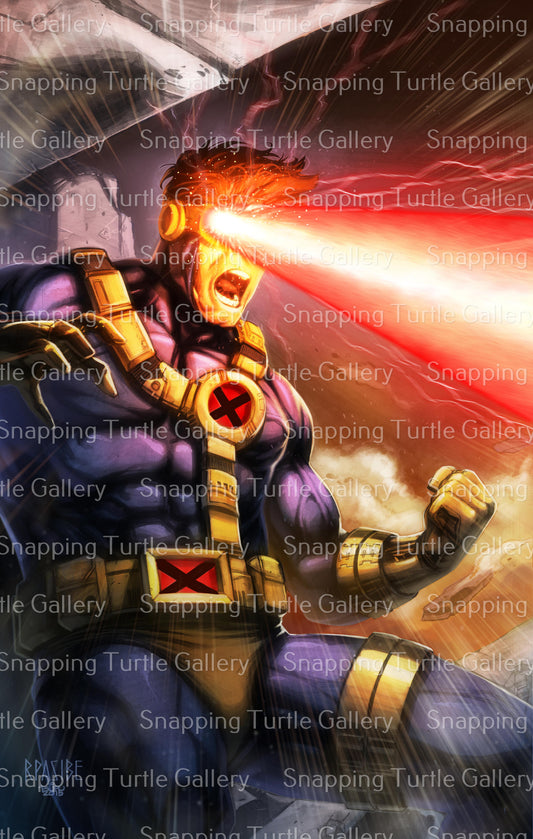 Optic Blast Cyclops - X-Men - Snapping Turtle Gallery