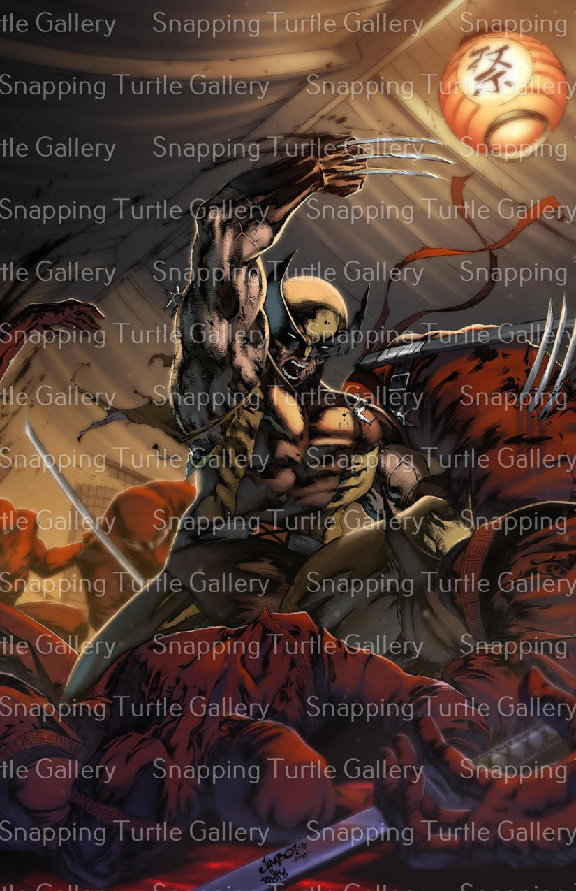 Wolverine VS The Hand - Snapping Turtle Gallery