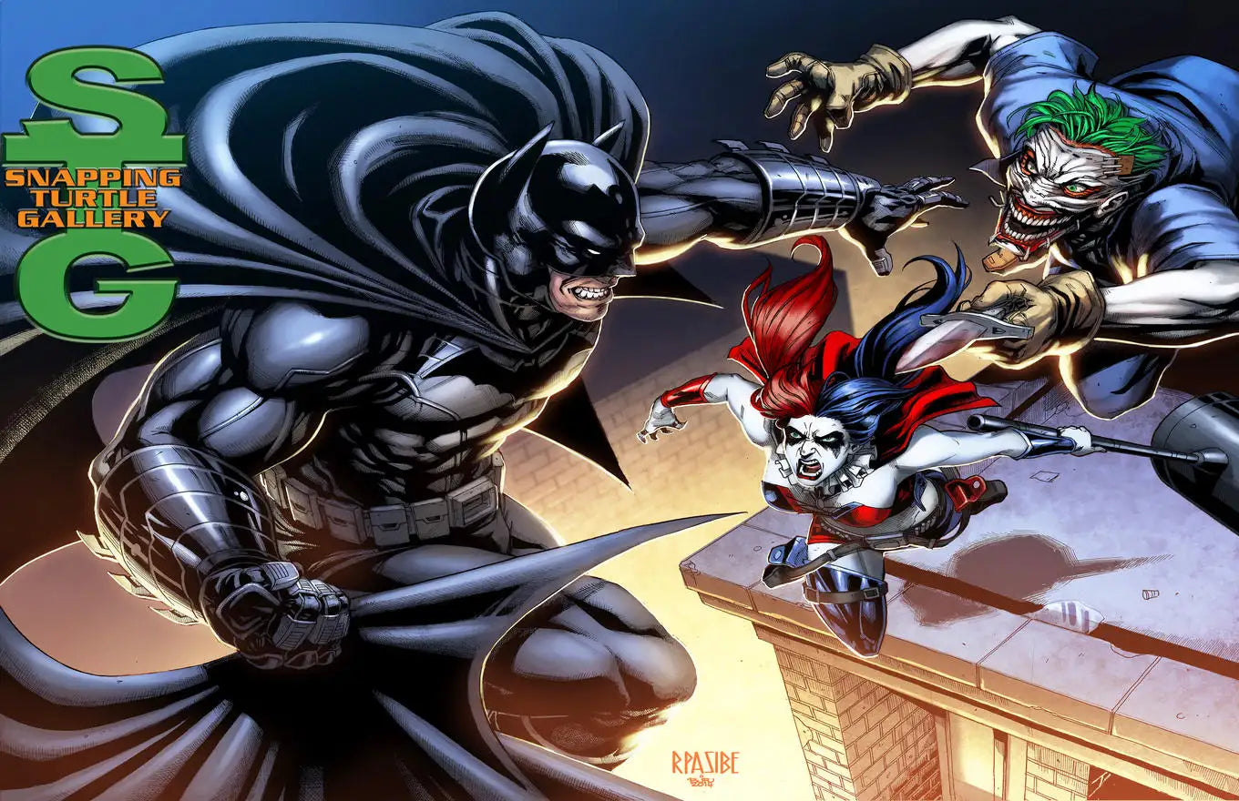Harley and Joker Vs Batman