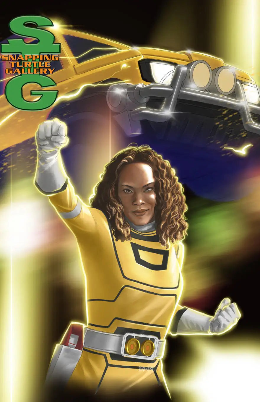 Yellow Ranger Power Rangers Turbo - Nakia Burrise