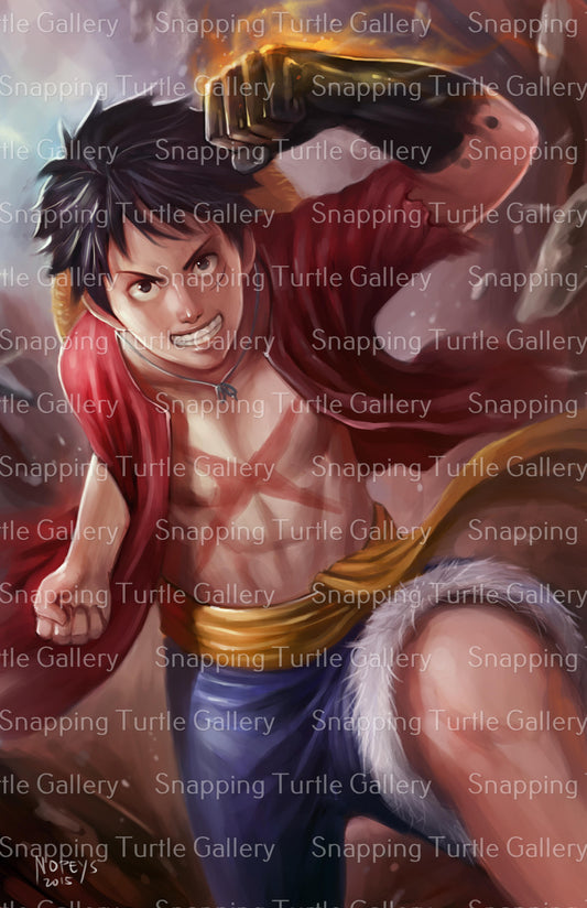 Luffy - One Piece - Snapping Turtle Gallery