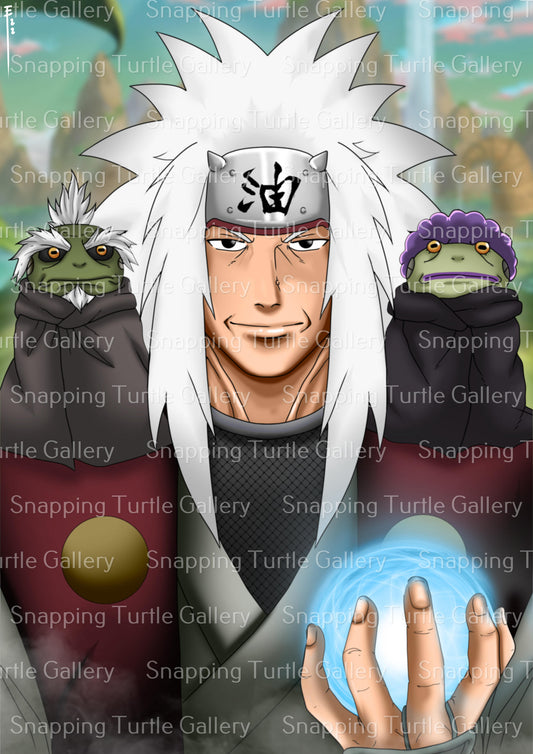 Jiraiya Sensei - Naruto - Snapping Turtle Gallery