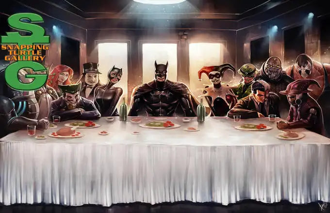 Batman Last Supper