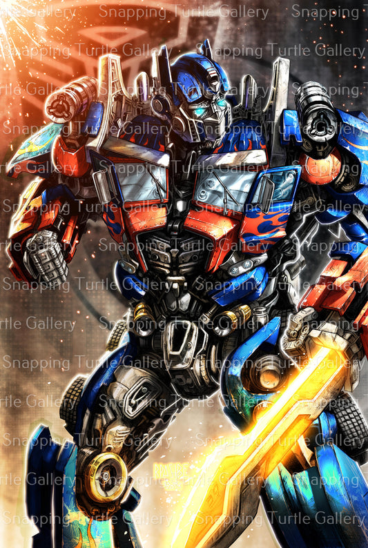 Optimus Prime - Transformers - Snapping Turtle Gallery