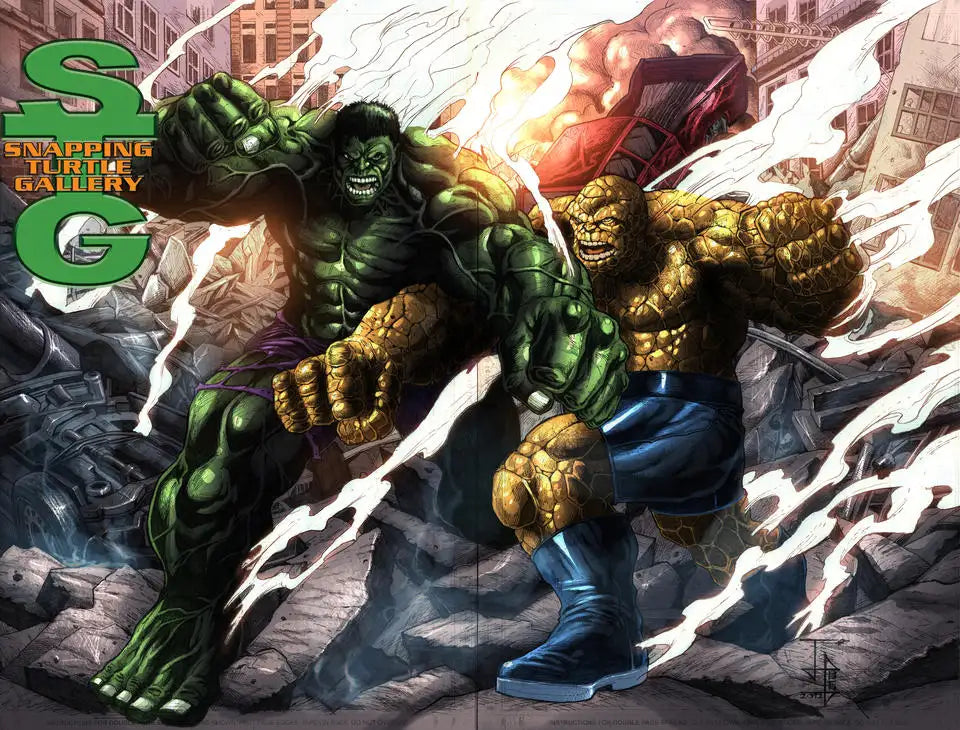 The Incredible Hulk Vs the Thing