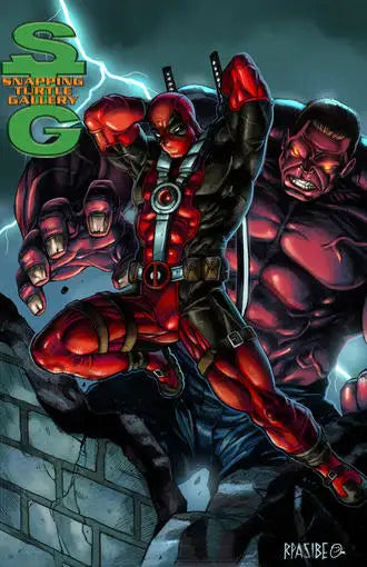 Red Hulk and Deadpool