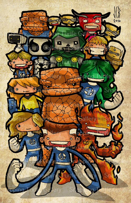 Fantastic Four Chubbies - Snapping Turtle Gallery