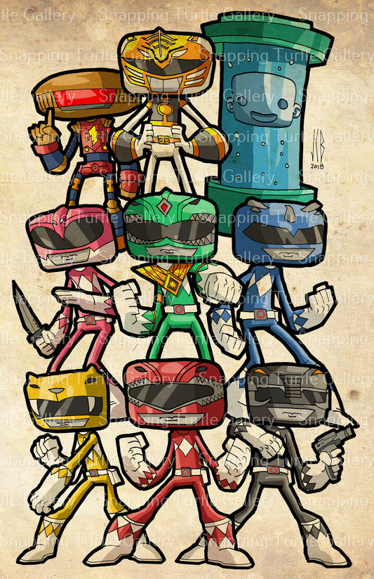 Power Rangers Chubbies - Snapping Turtle Gallery