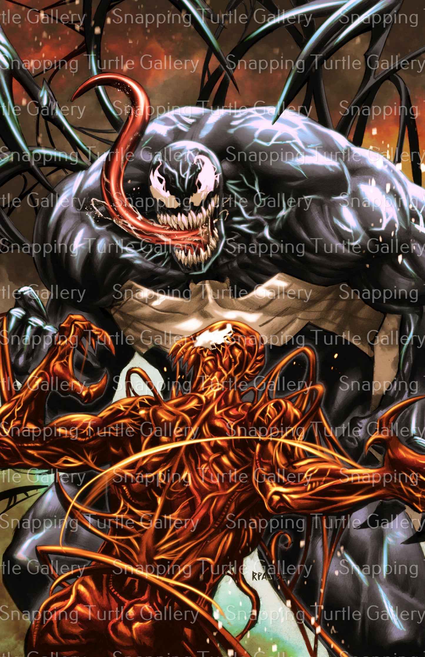 Venom and Carnage Symbiot War