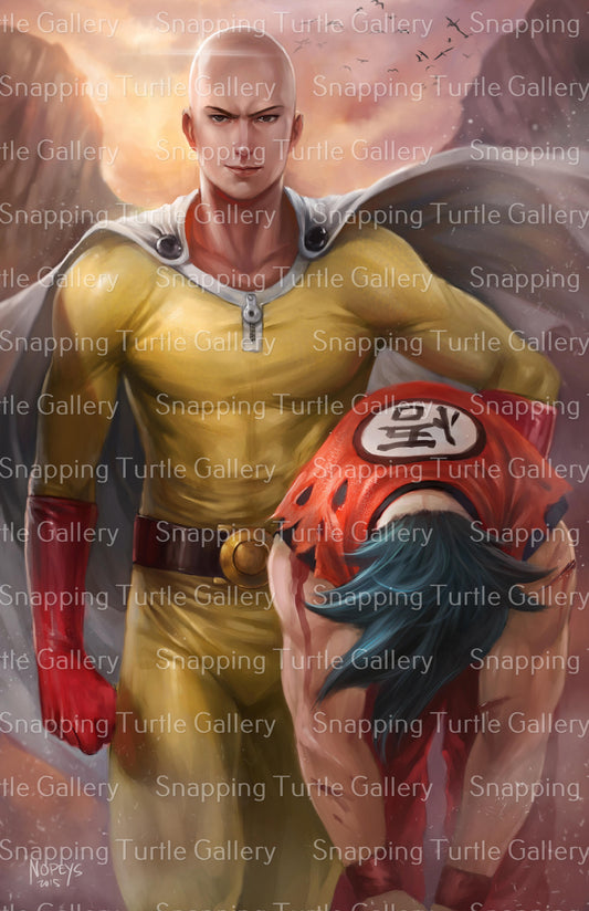 Saitama Vs Goku DAMN !!! - Snapping Turtle Gallery