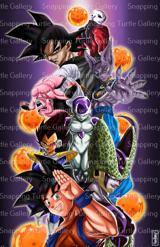 Dragon Ball Sagas - Snapping Turtle Gallery