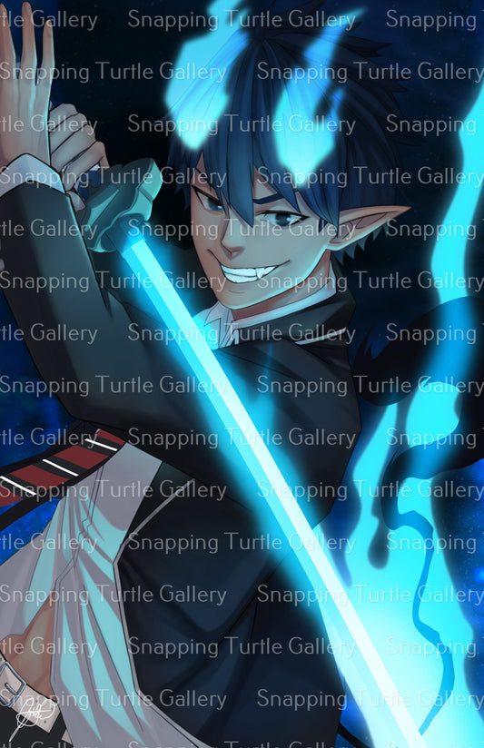 Rin Okumura - Blue Exorcist - Snapping Turtle Gallery