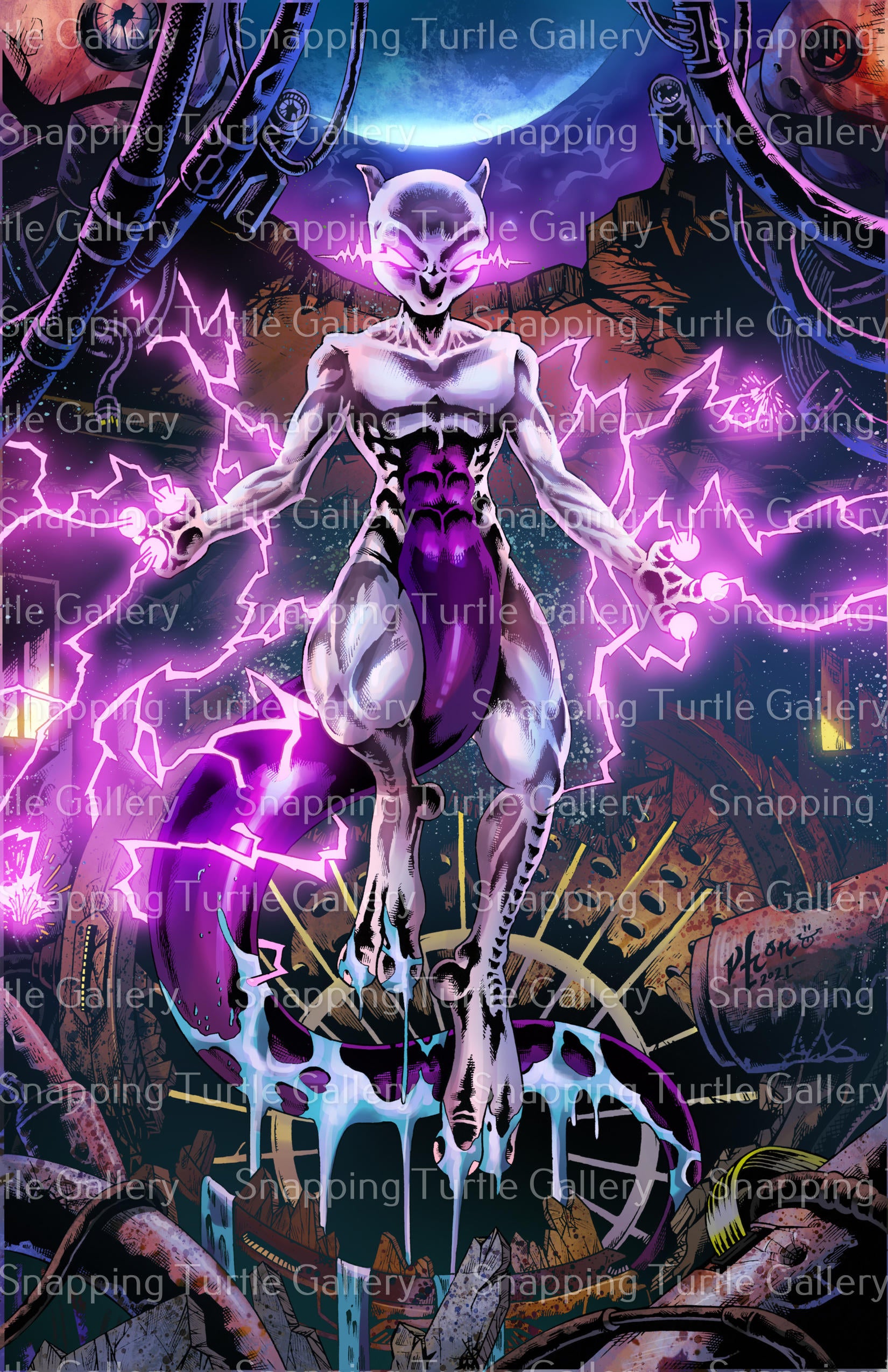 Mewtwo - pokemon - Snapping Turtle Gallery