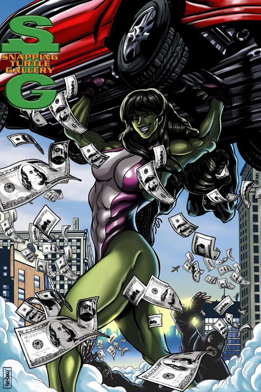 Indestructible She-Hulk - Snapping Turtle Gallery