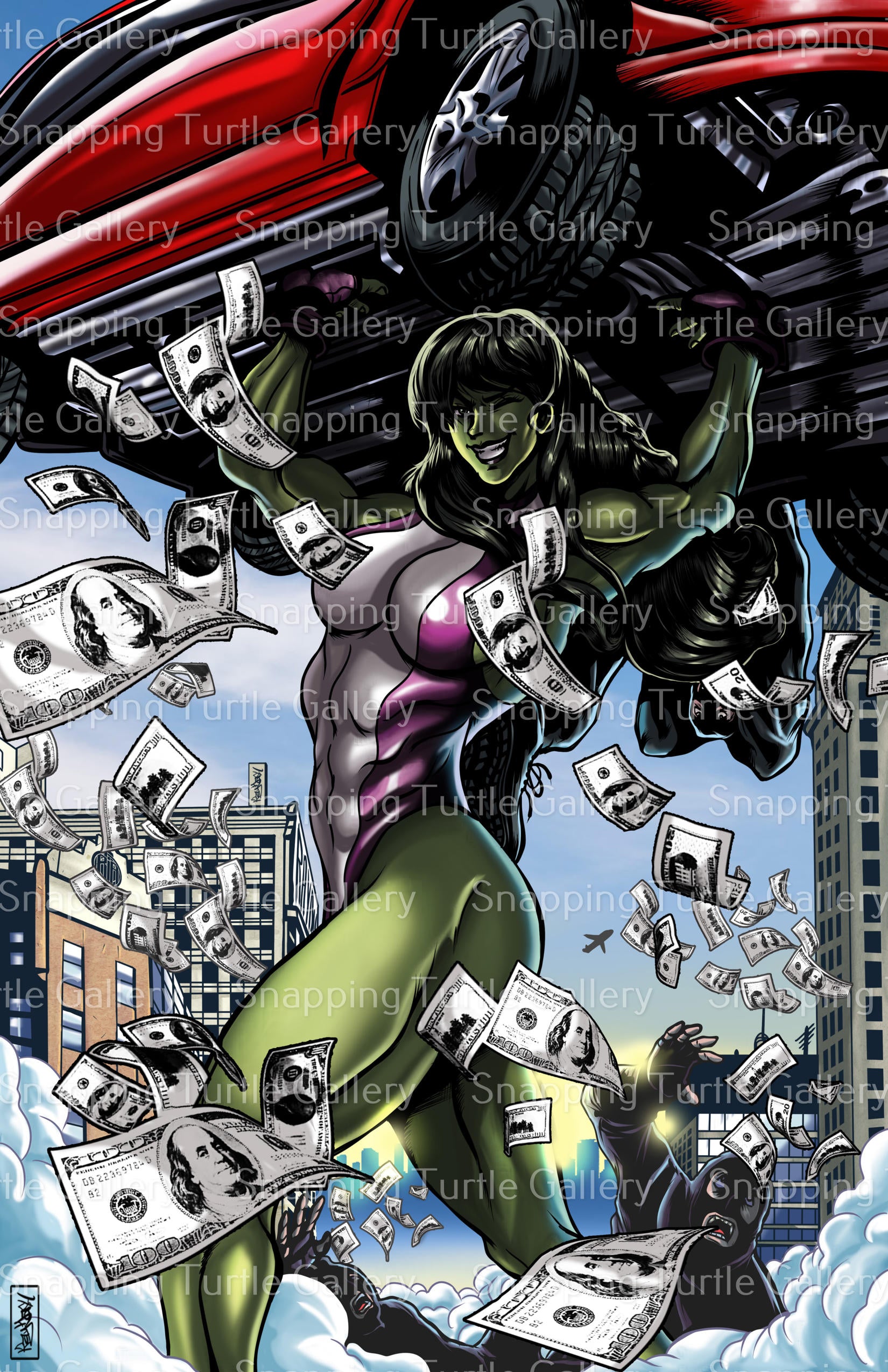 Indestructible She-Hulk - Snapping Turtle Gallery