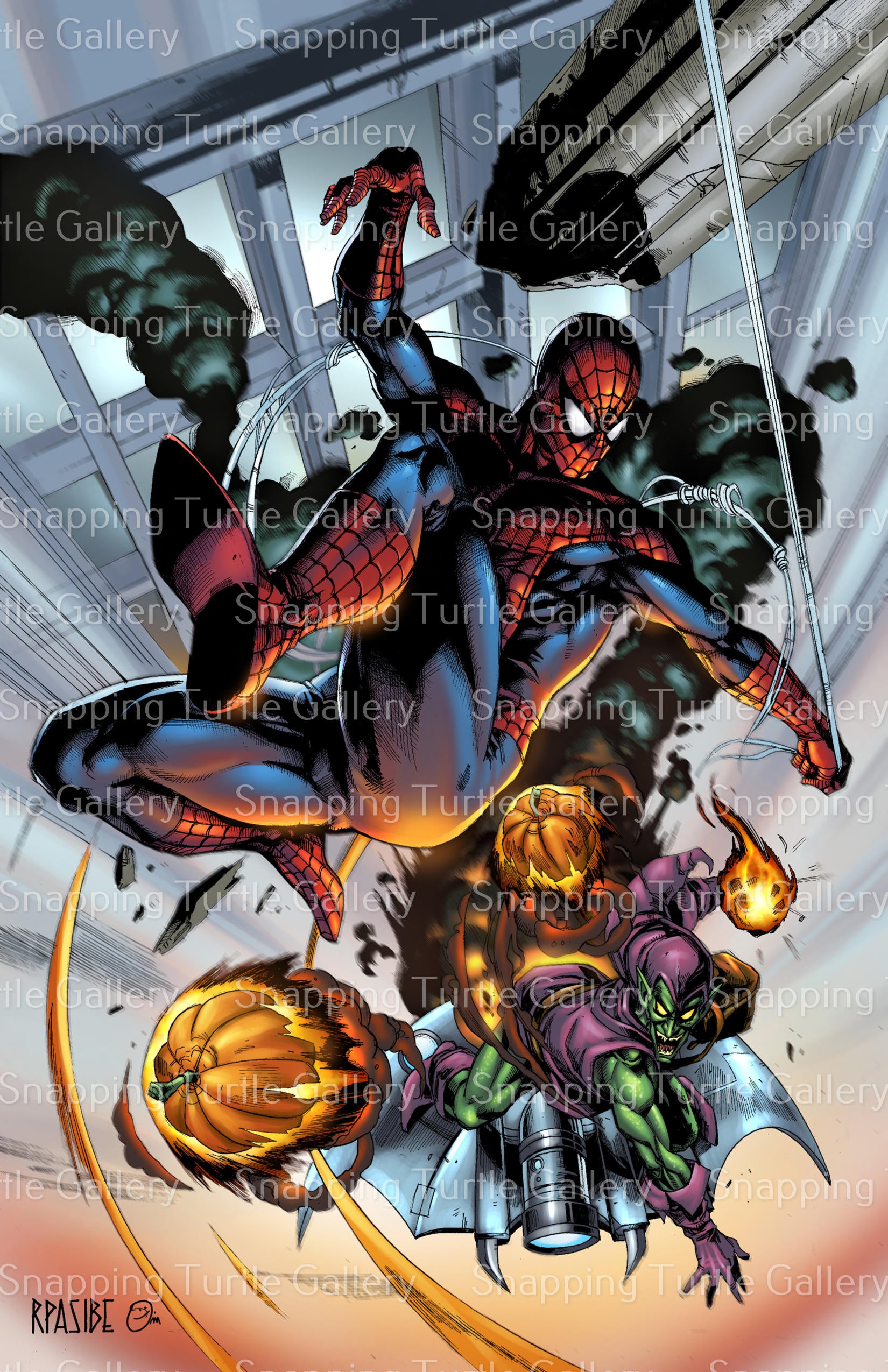 Spider-Man Goblin Bombing - Snapping Turtle Gallery