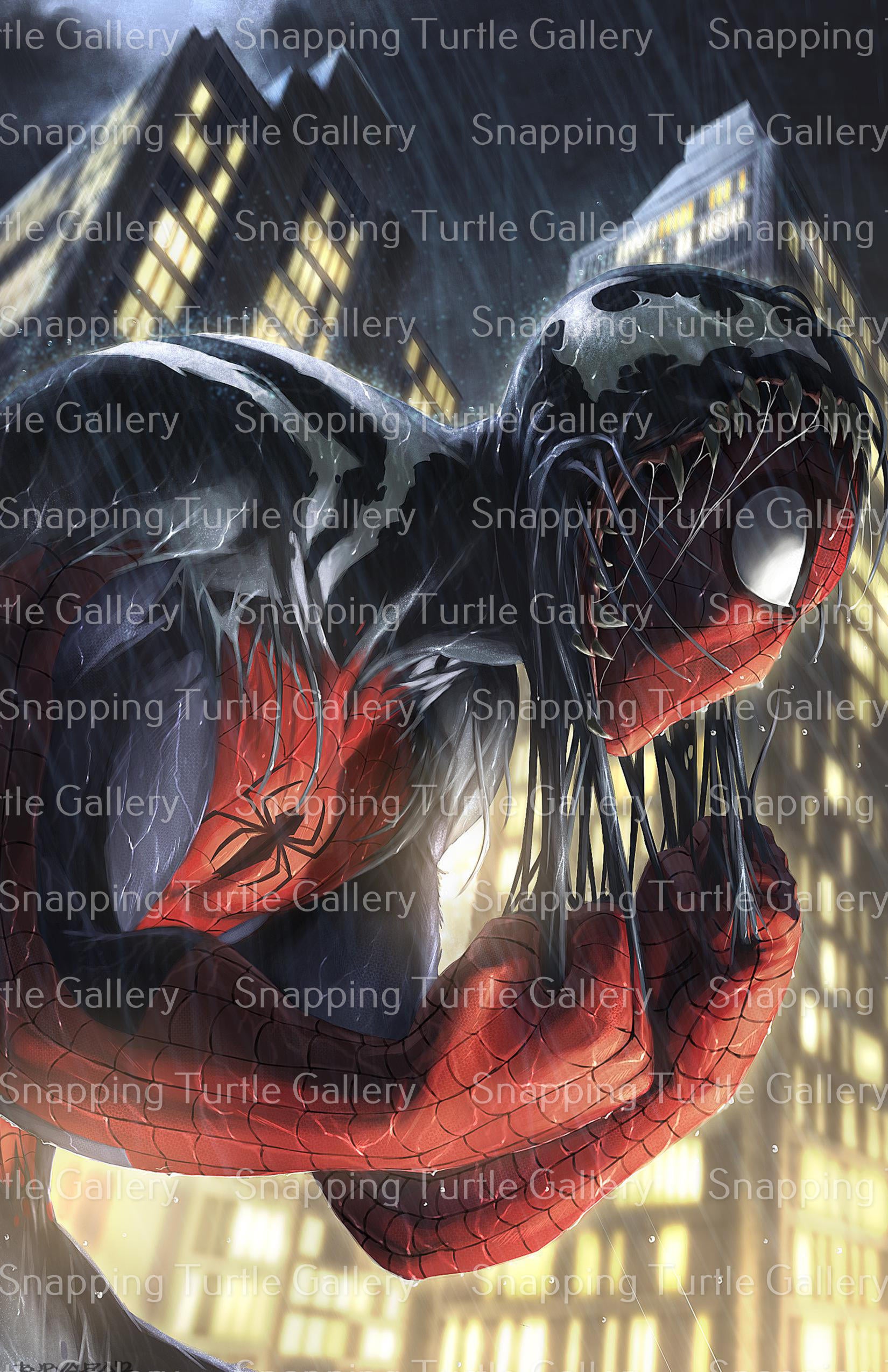 Spider-Man, With Symbiote - Venom - Snapping Turtle Gallery