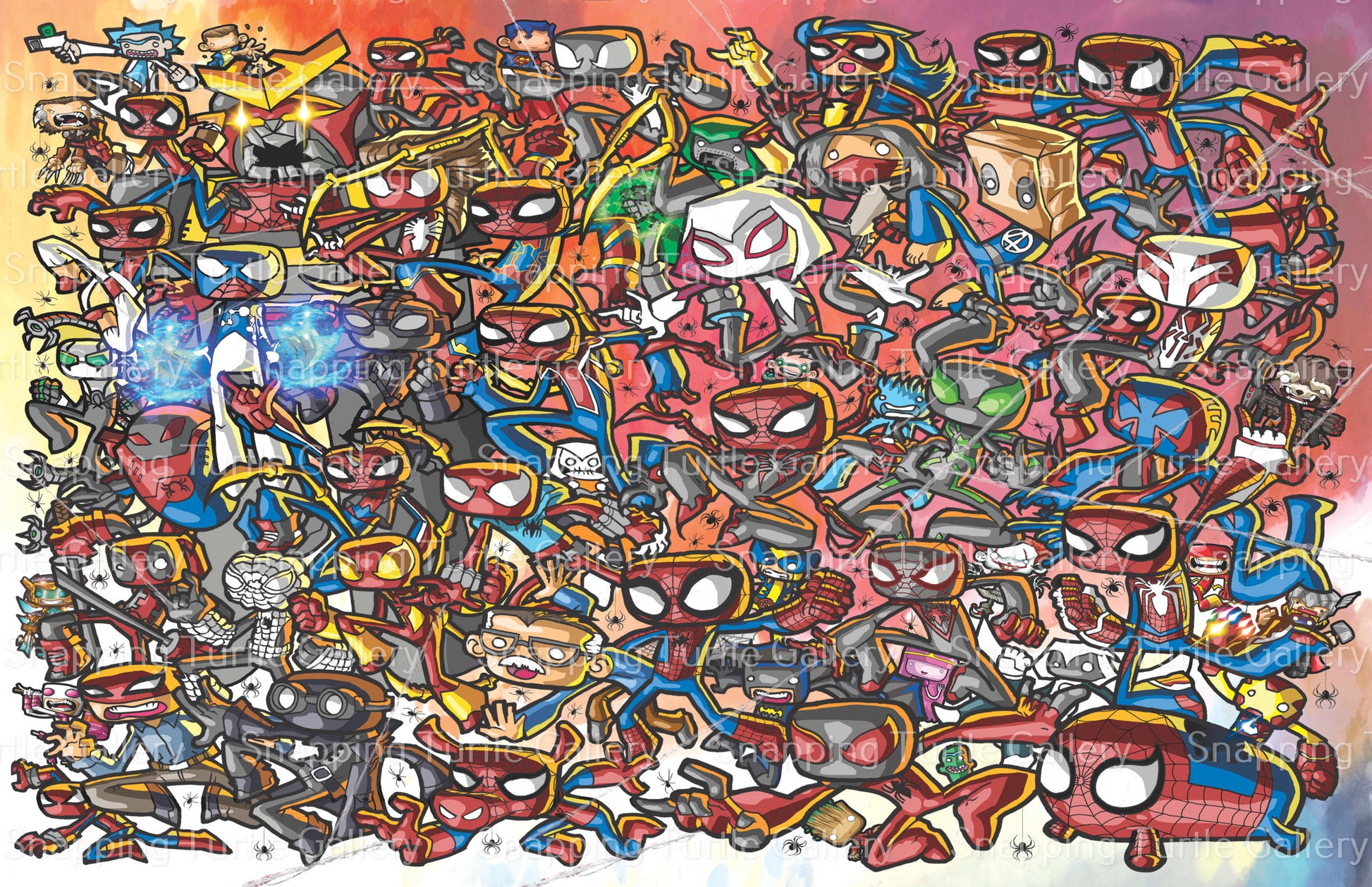 Spider-Verse Chubbies Collection - Snapping Turtle Gallery