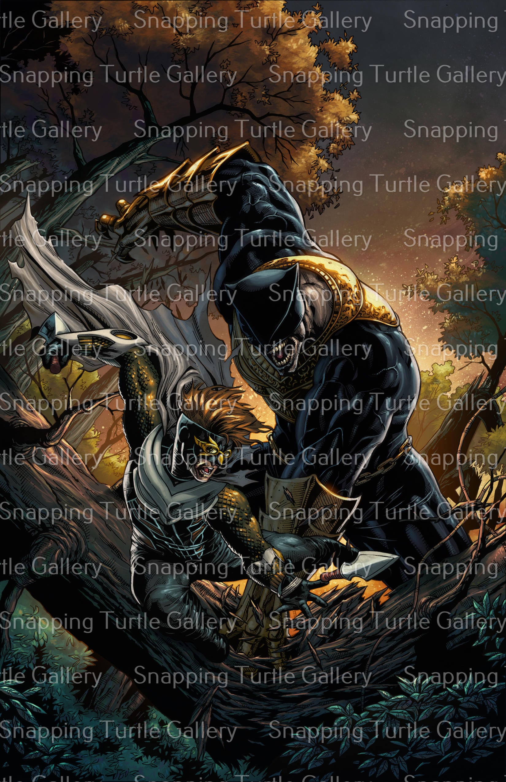 Talon Gotham vs butcher - Batman - Snapping Turtle Gallery