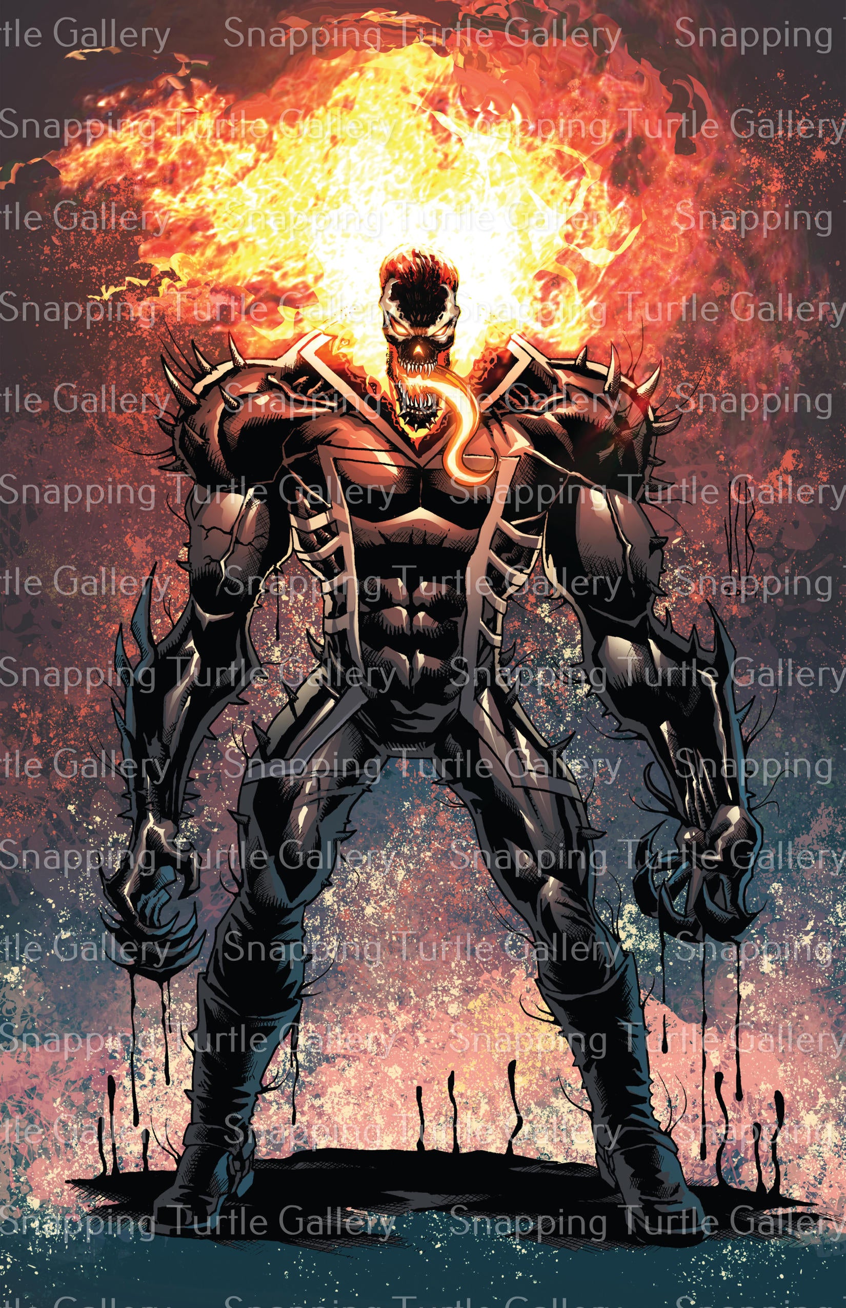 Venomized Ghost Rider - Snapping Turtle Gallery