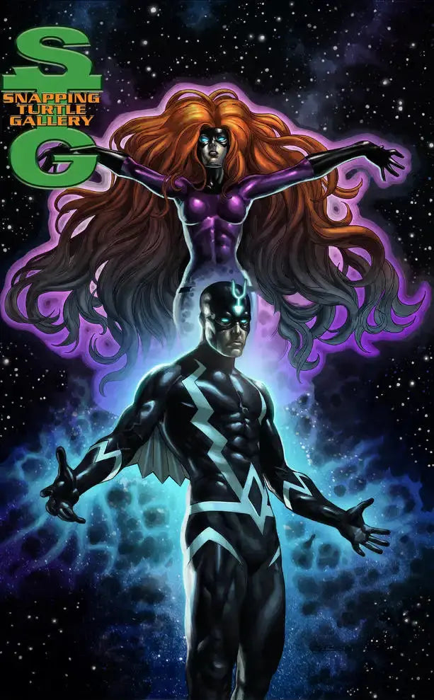 Inhumans Black Bolt and Medusa - Fantastic Four