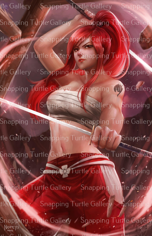 Erza Scarlet - Fairy Tail - Snapping Turtle Gallery