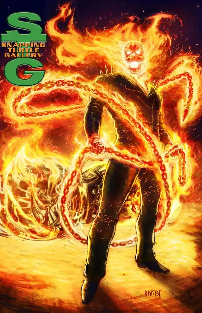 Flames of The Ghost Rider
