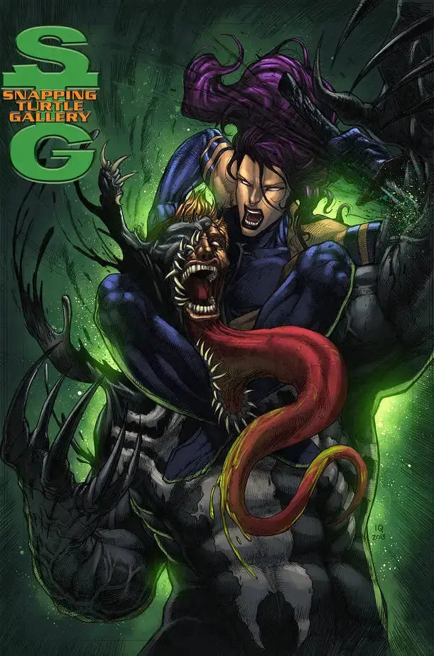 Psylocke Vs Venom - X-Men Spider-man