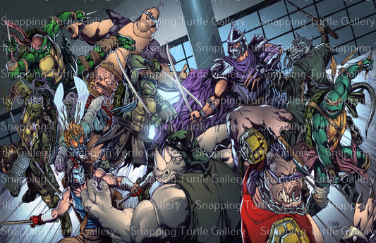 Turtles Vs Shredder and the foot clan - teenage Mutant Ninja Turtles - Snapping Turtle Gallery