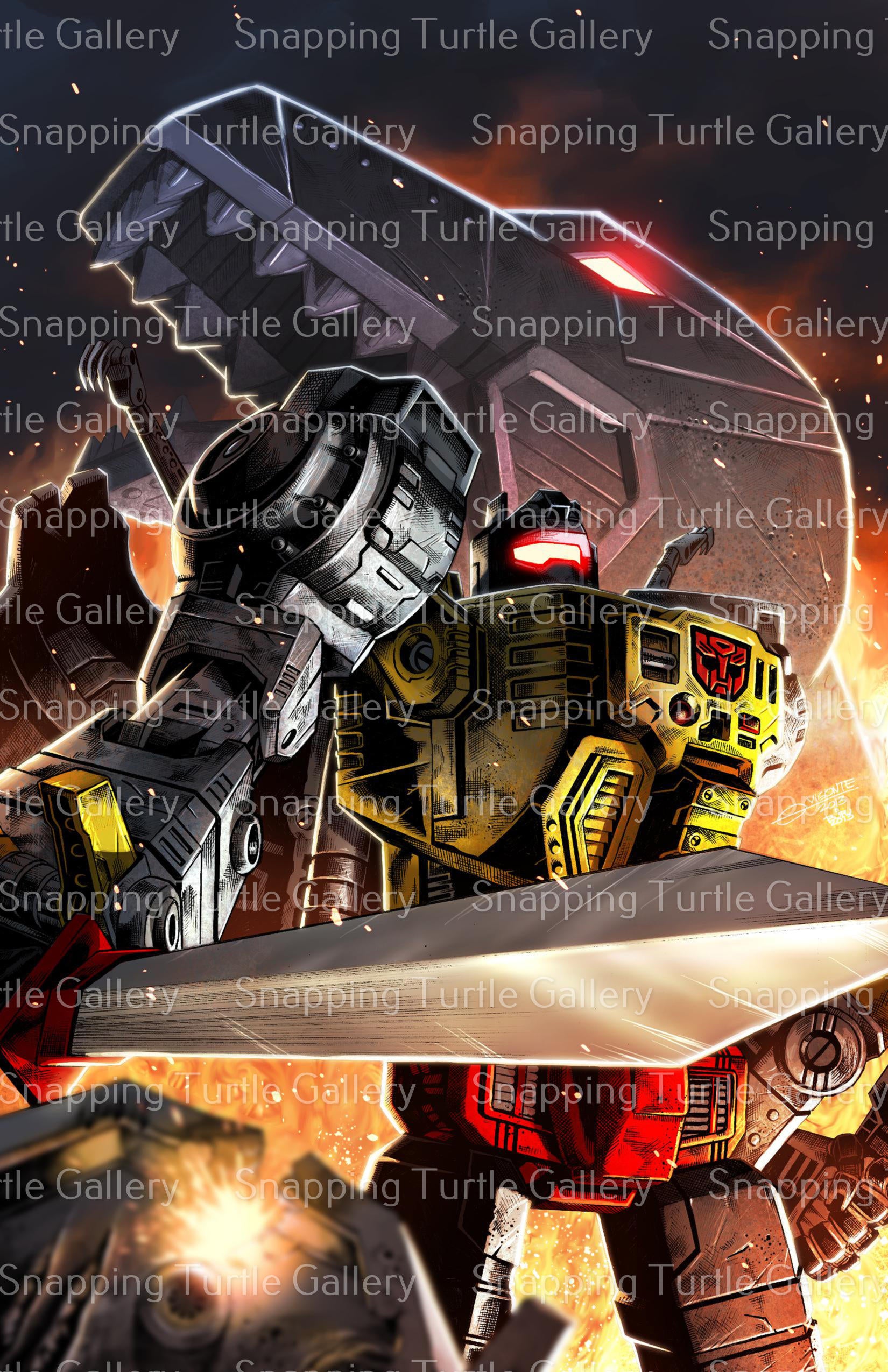 Savage Grimlock - transformers - Snapping Turtle Gallery