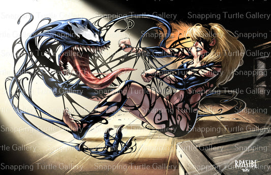 Gwen Stacy and Venom - Spider-Man - Snapping Turtle Gallery