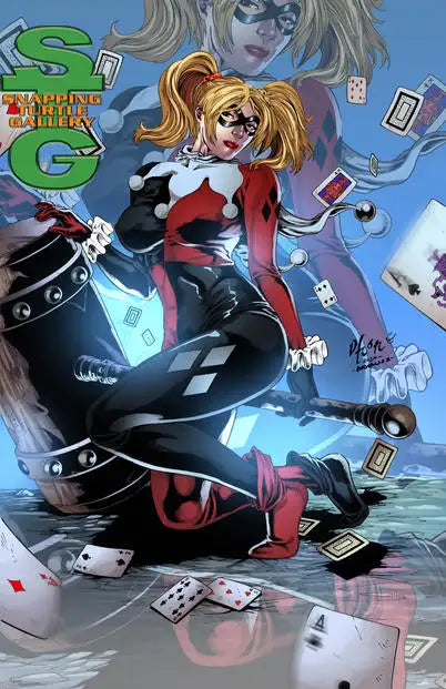 Harley N' Cards - Batman