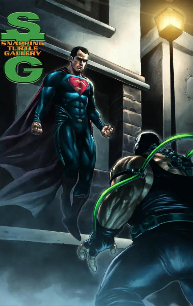 Superman vs Bane - Batman