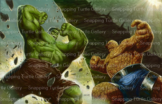Iconic Hulk Vs the Thing