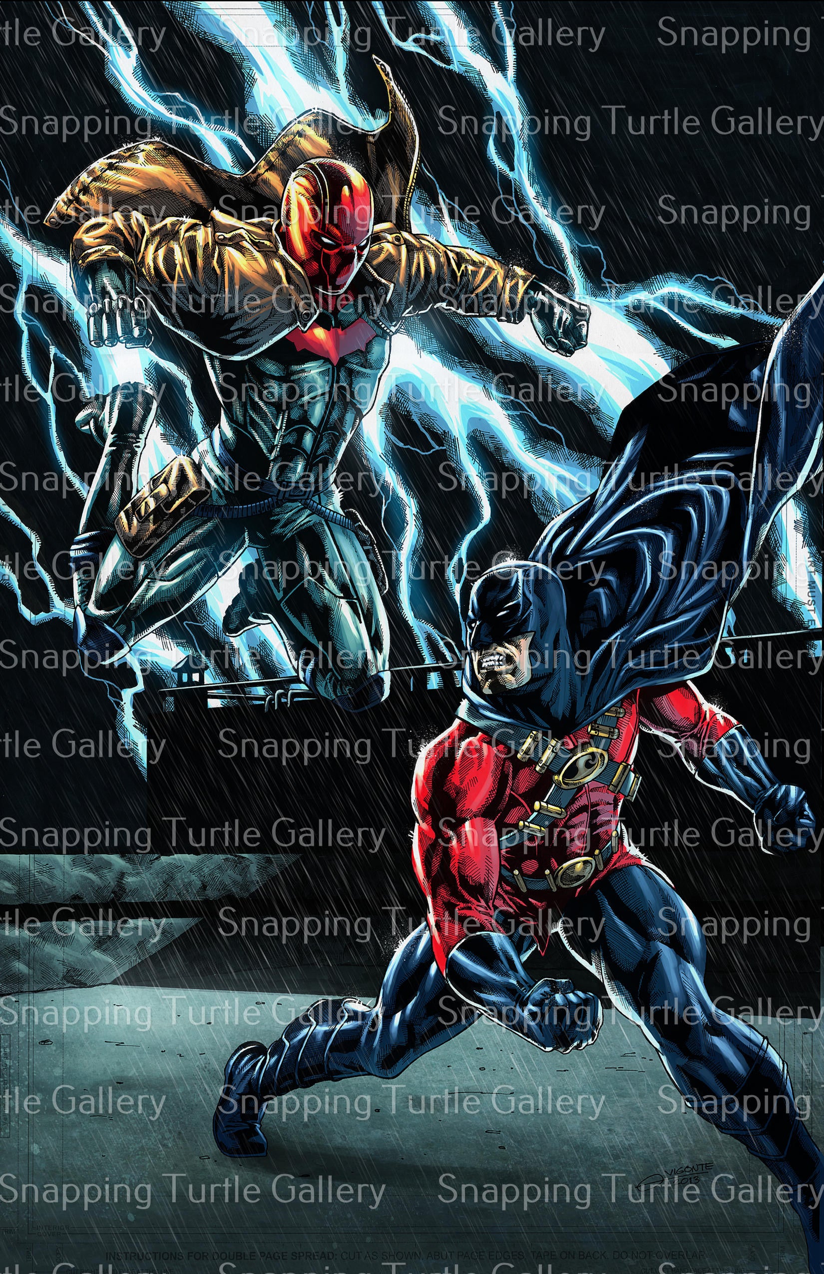 Red Robin Vs Red Hood - Batman - Snapping Turtle Gallery