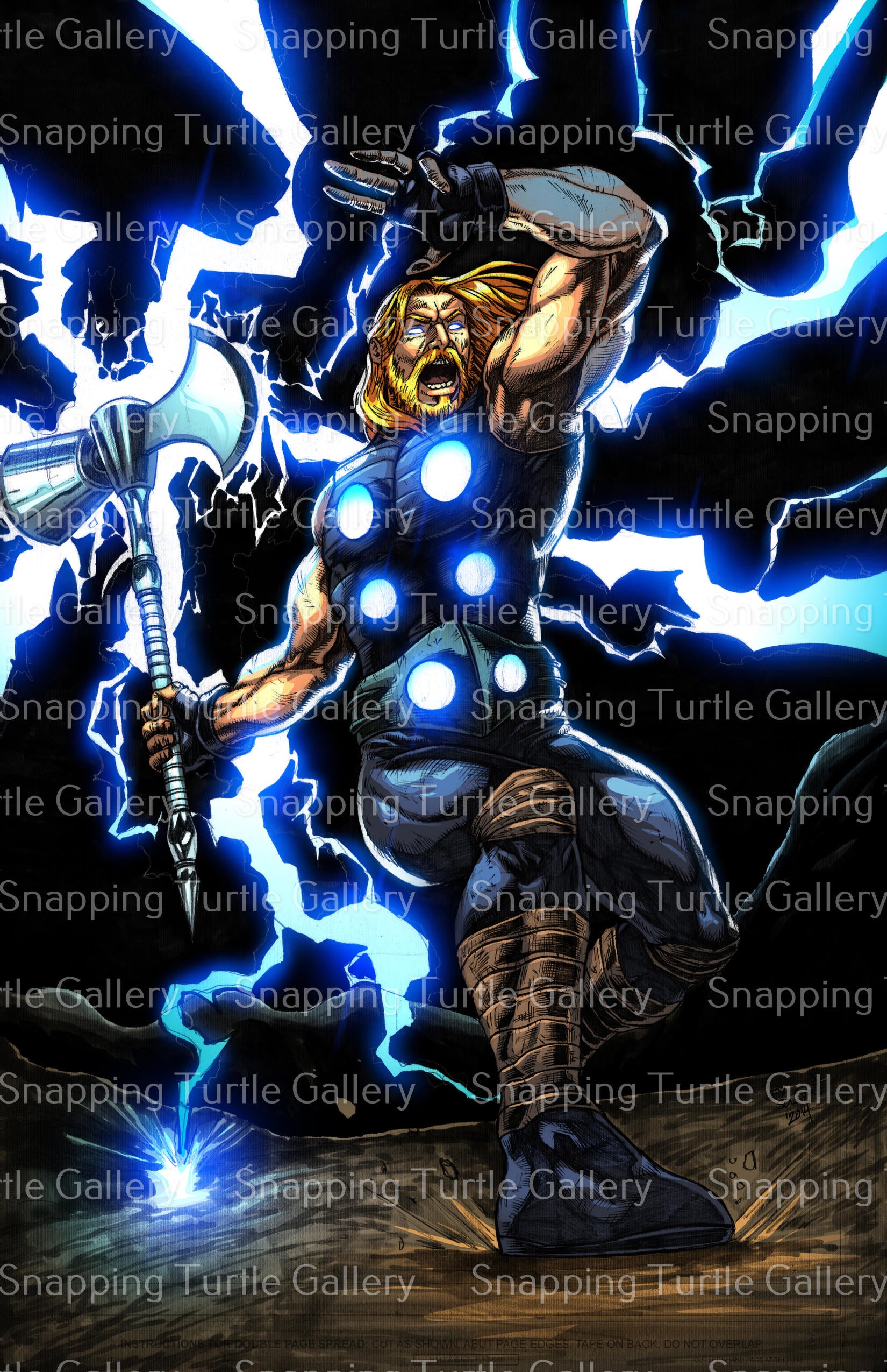 Thunder God Thor - Snapping Turtle Gallery