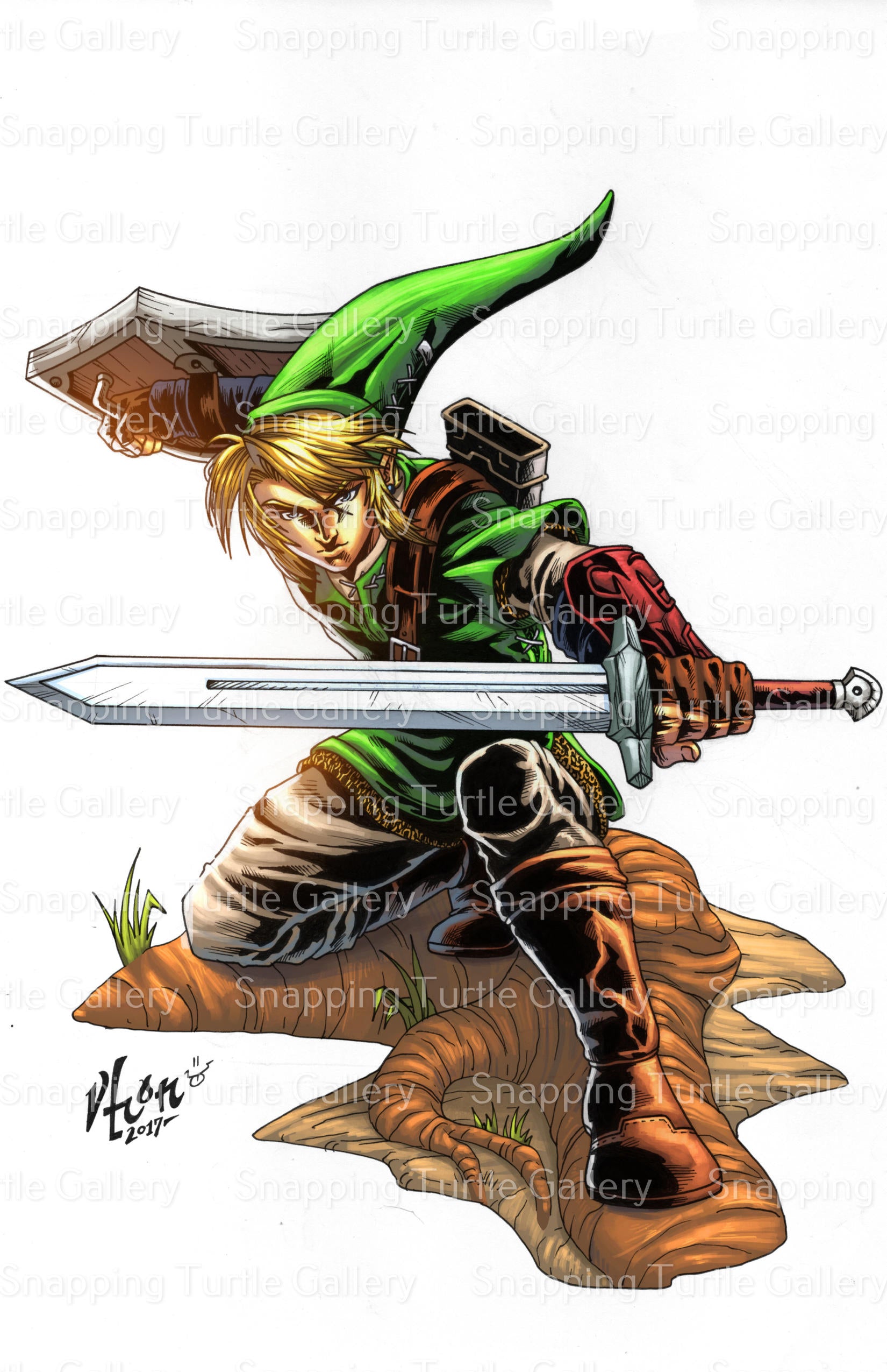 Link - Zelda - Snapping Turtle Gallery